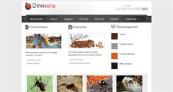 Desktop Screenshot of dinosoria.com